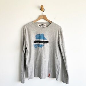 Vents Brull Original Gray LS Graphic T-Shirt South Africa Size L